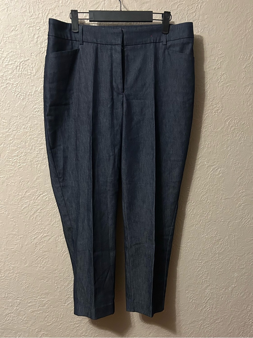 212 Collection Navy Tapered Dress Pants